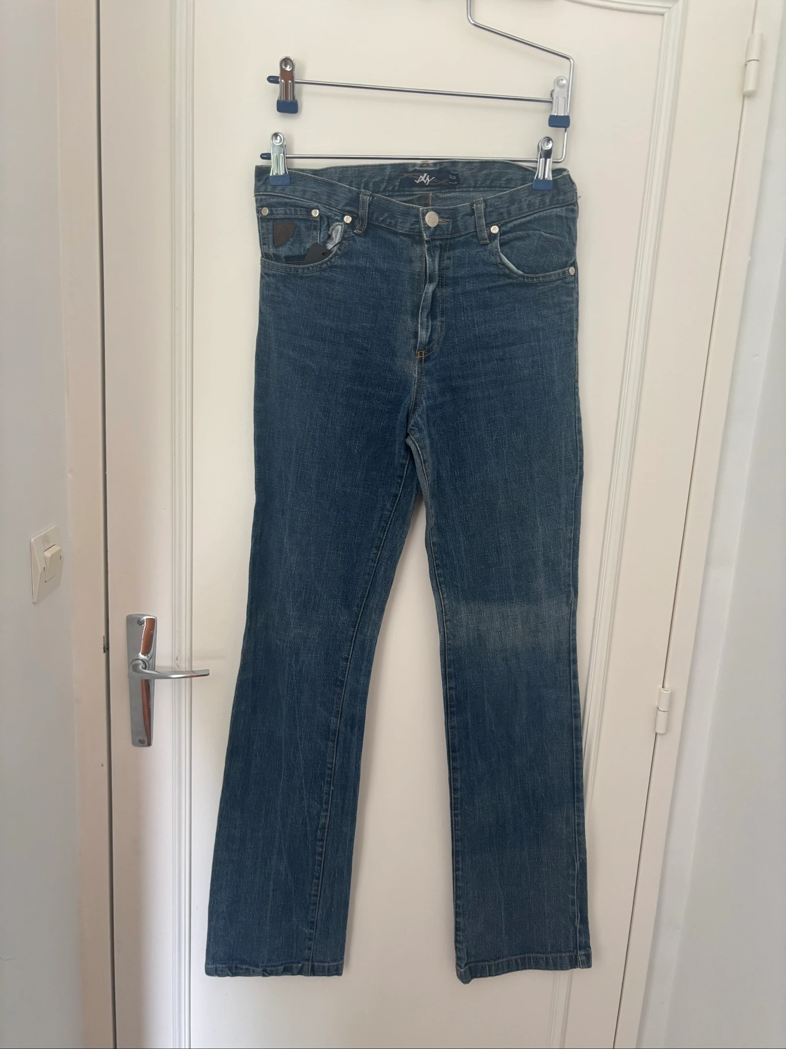 179/ Jean évasé brut - Jennyfer - Taille 40